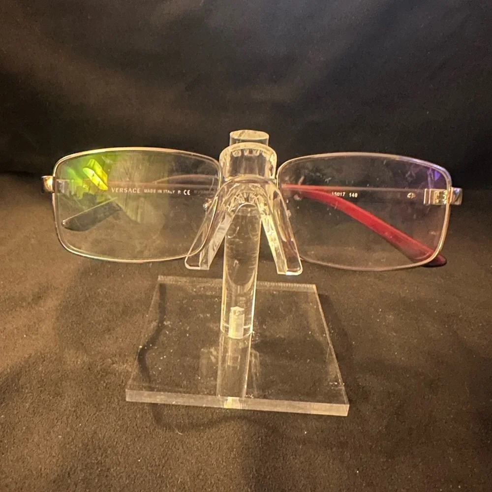 Versace Black Glasses Sleek Design Premium Quality